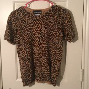 Leopard print t shirt